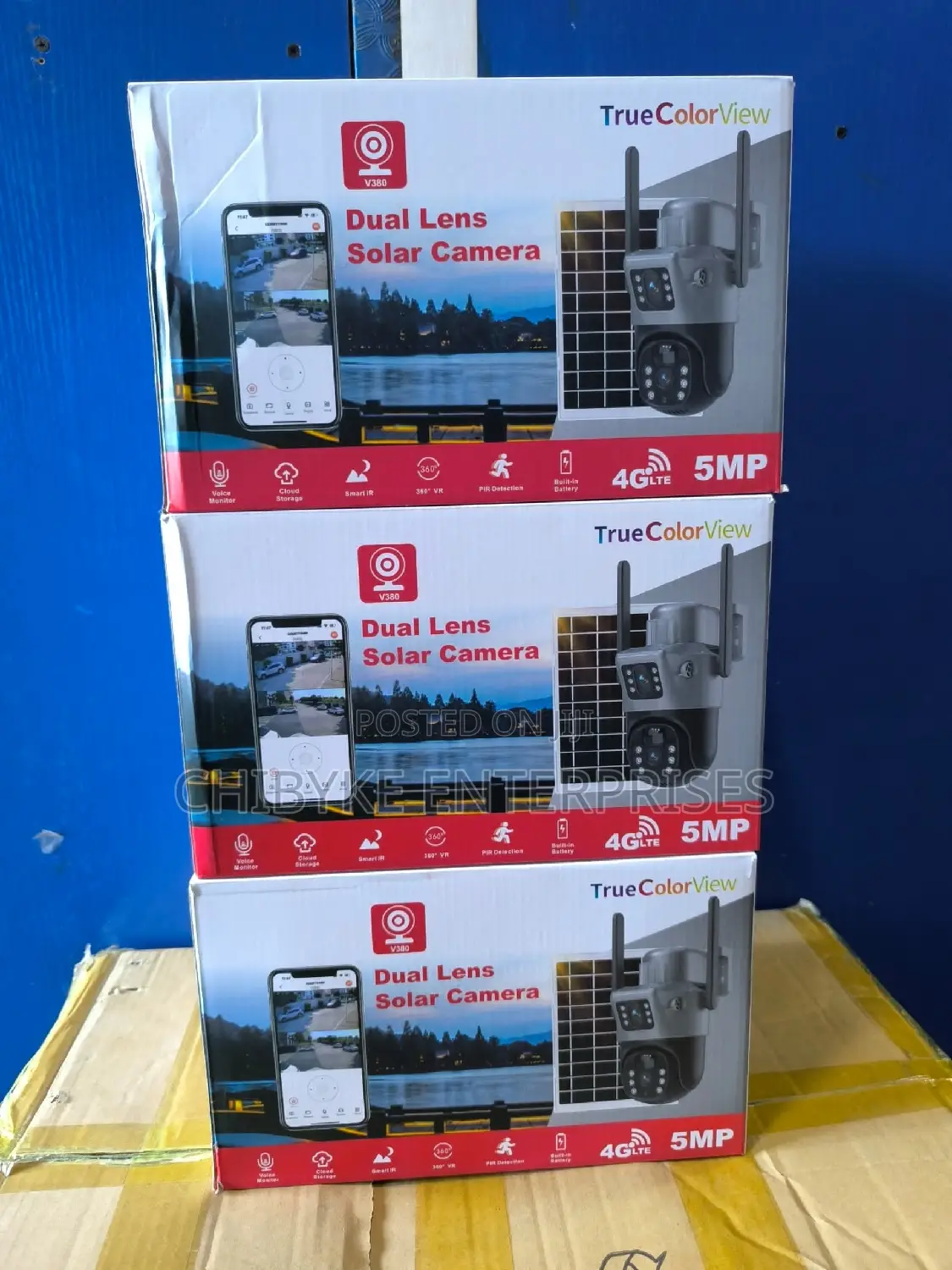 Smart Network Solar Power PTZ Camera
