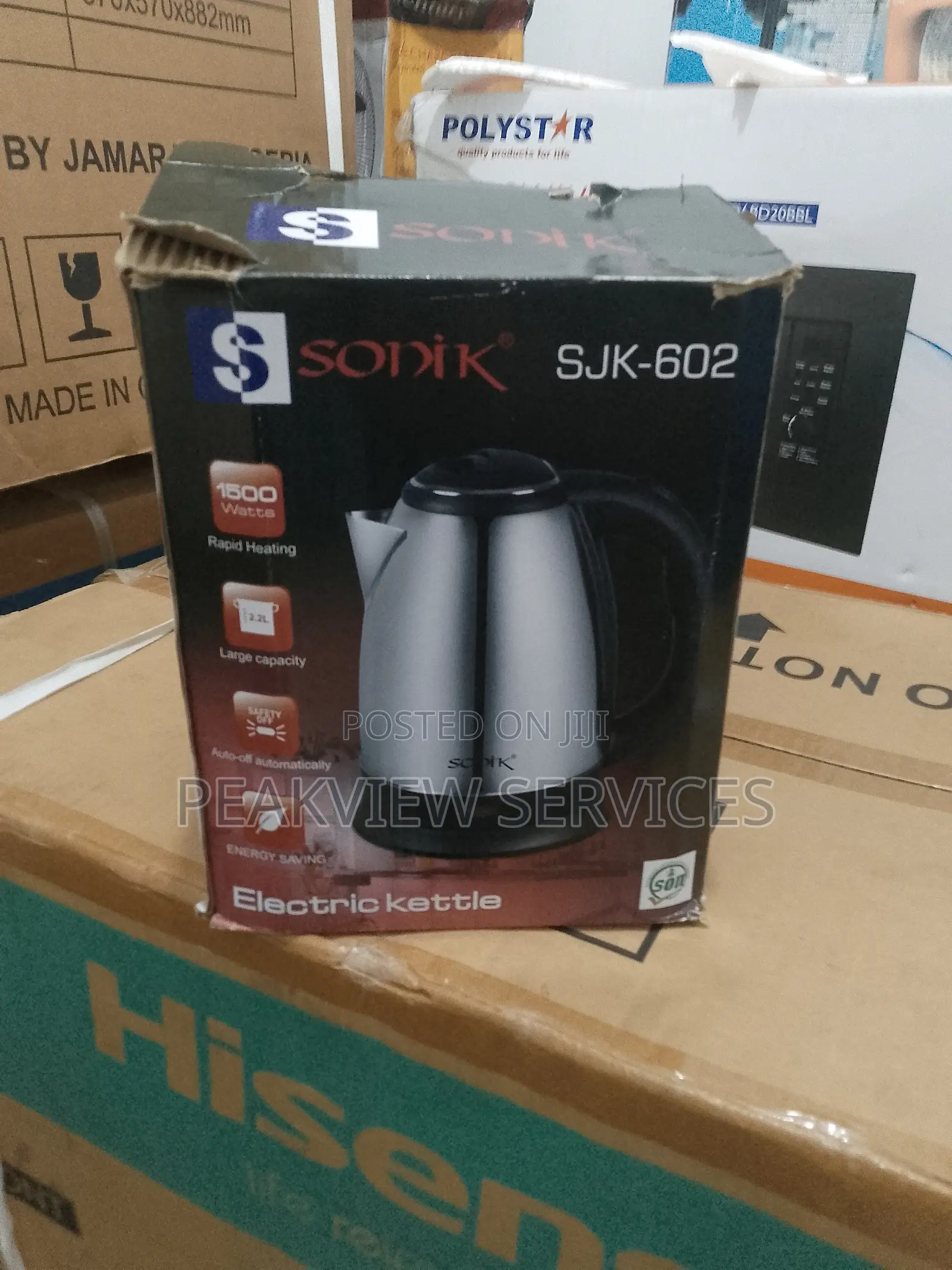 Discounted Sonik Electric Kettle - Buy Now Save More