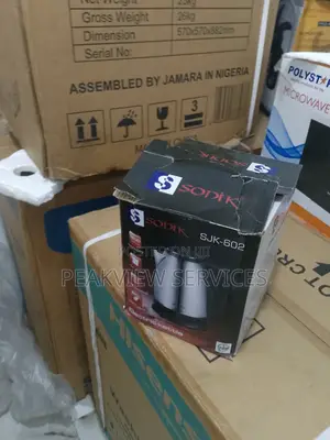 Sonik 2l Electric Kettle - Ready for Immediate Use