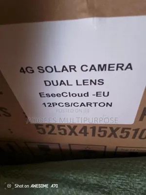 Solar CCTV Camera Dual Lens Ultra Hd PZT