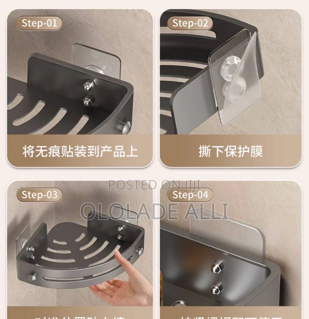 Bathroom Triangle Storage Rack