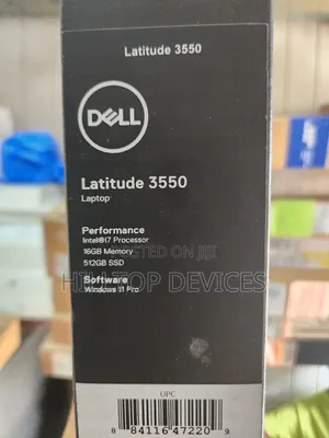 New Laptop Dell Latitude 3550 16GB Intel Core I7 SSD 512GB