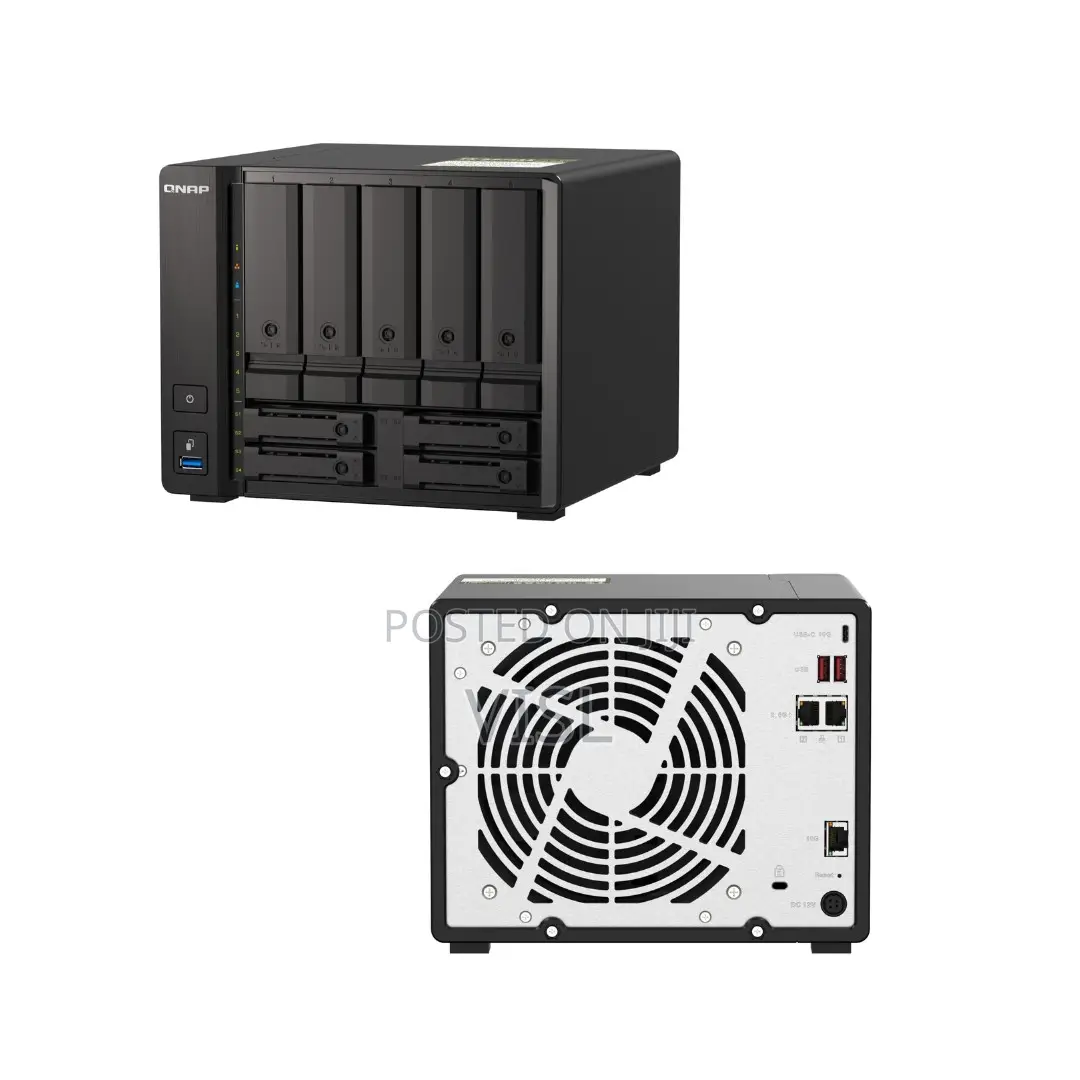 Qnap Ts-H973ax-8g Nas Tower Ryzen Embedded