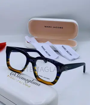 Photo - Marc Jacobs Men’S Square Glasses, Casual Full Rim Pc Lens