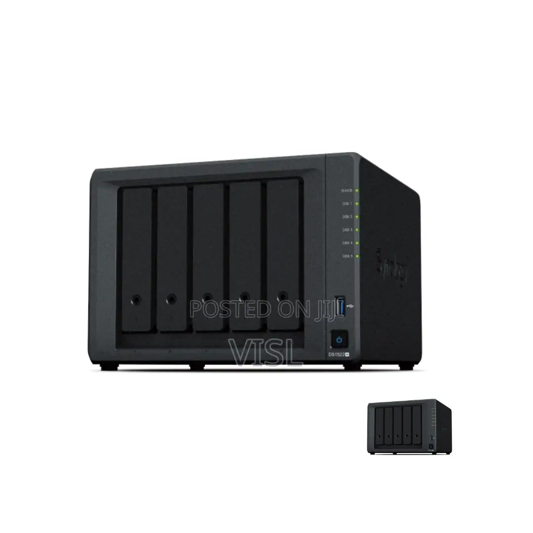 Synology Diskstation Ds1522+ Nas Tower Amd Embedded R-Series