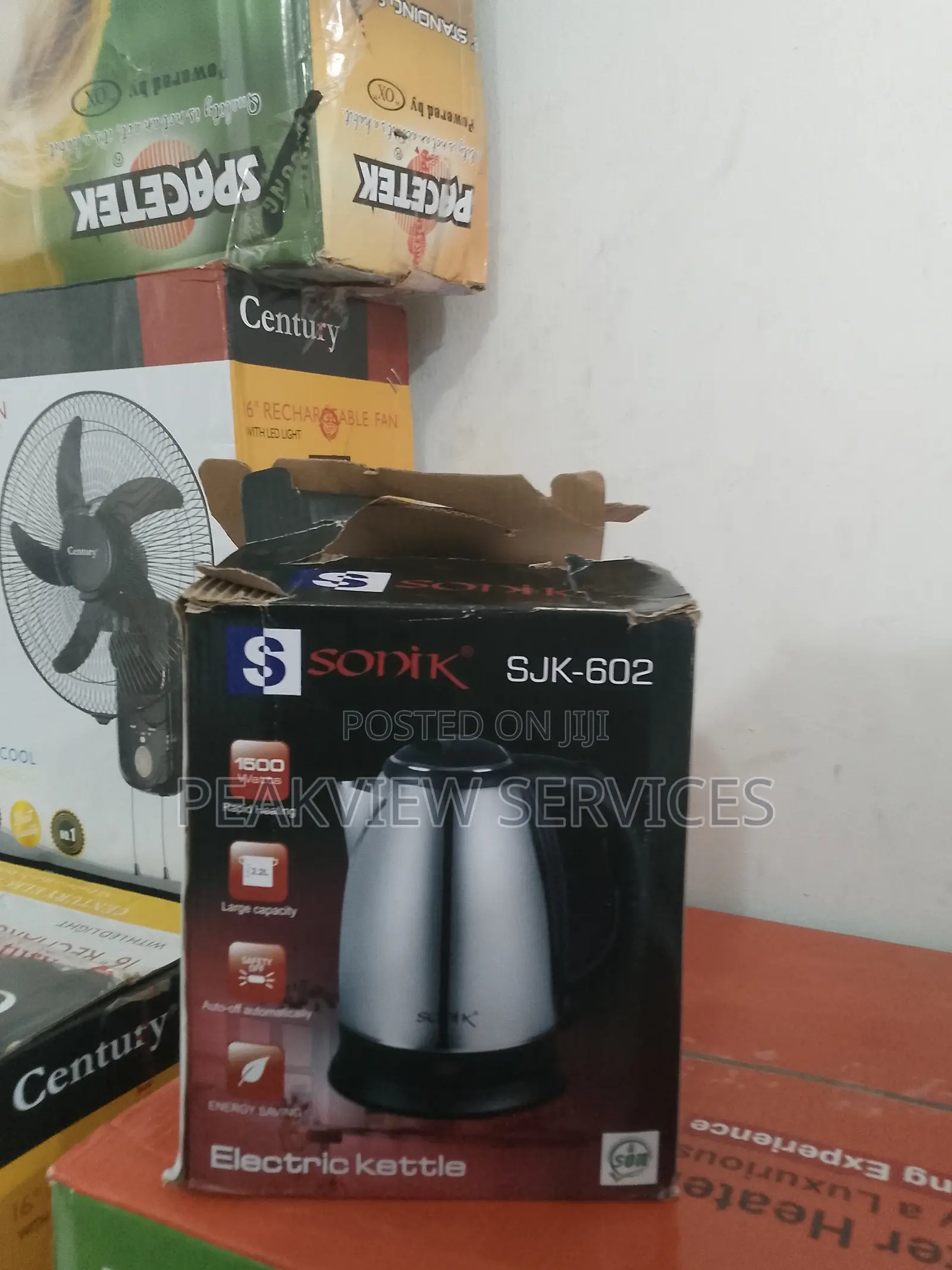 Sonik Electric Kettle - Great for Quick Hot Water Anytime