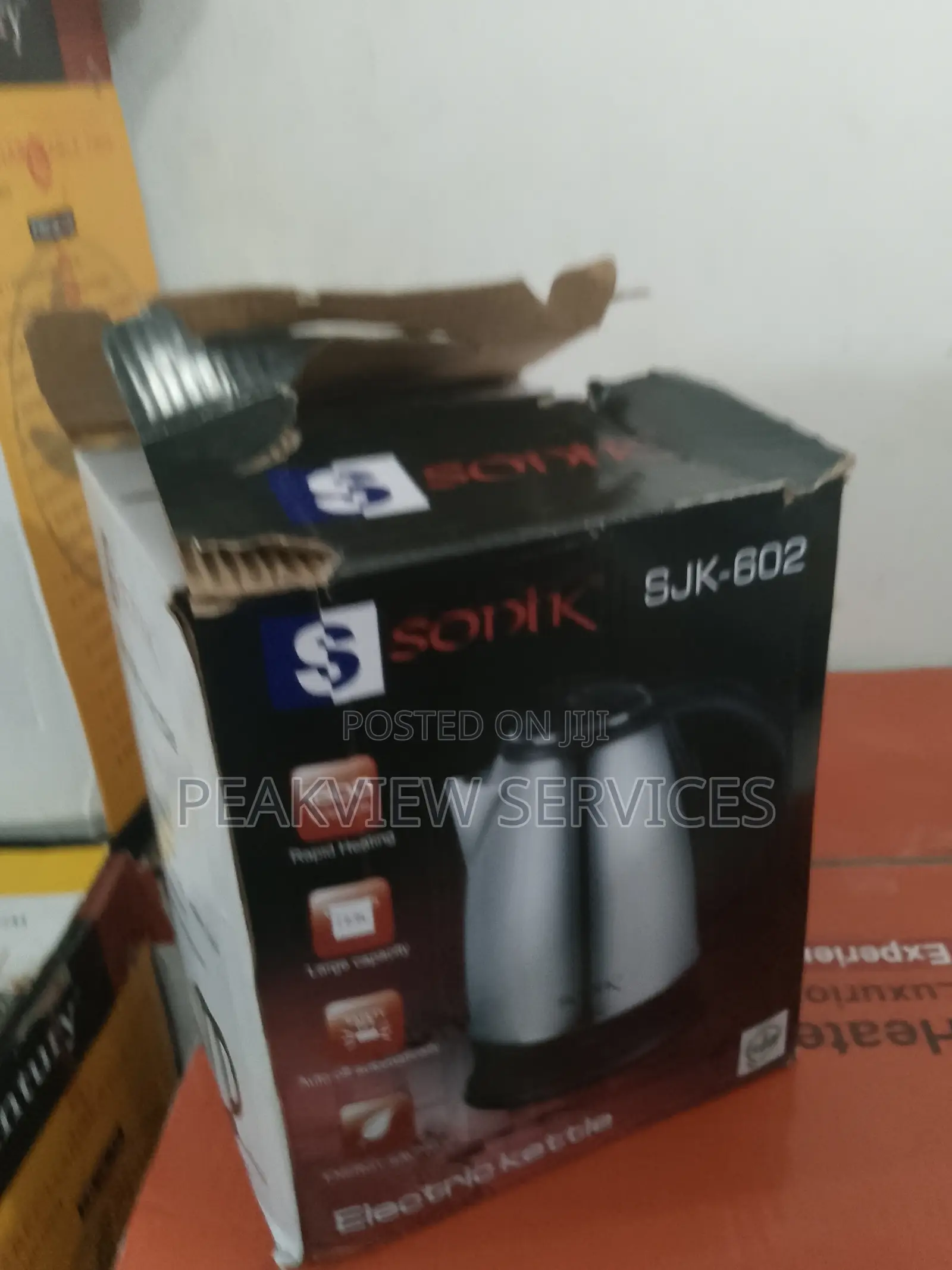 Sonik Electric Kettle - Reliable, Safe Long Lasting