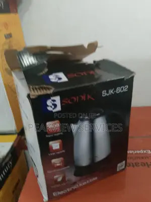 Sonik Electric Kettle - Reliable, Safe Long Lasting