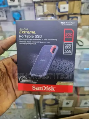 Portable SSD Hard Drive Sandisk 500gb