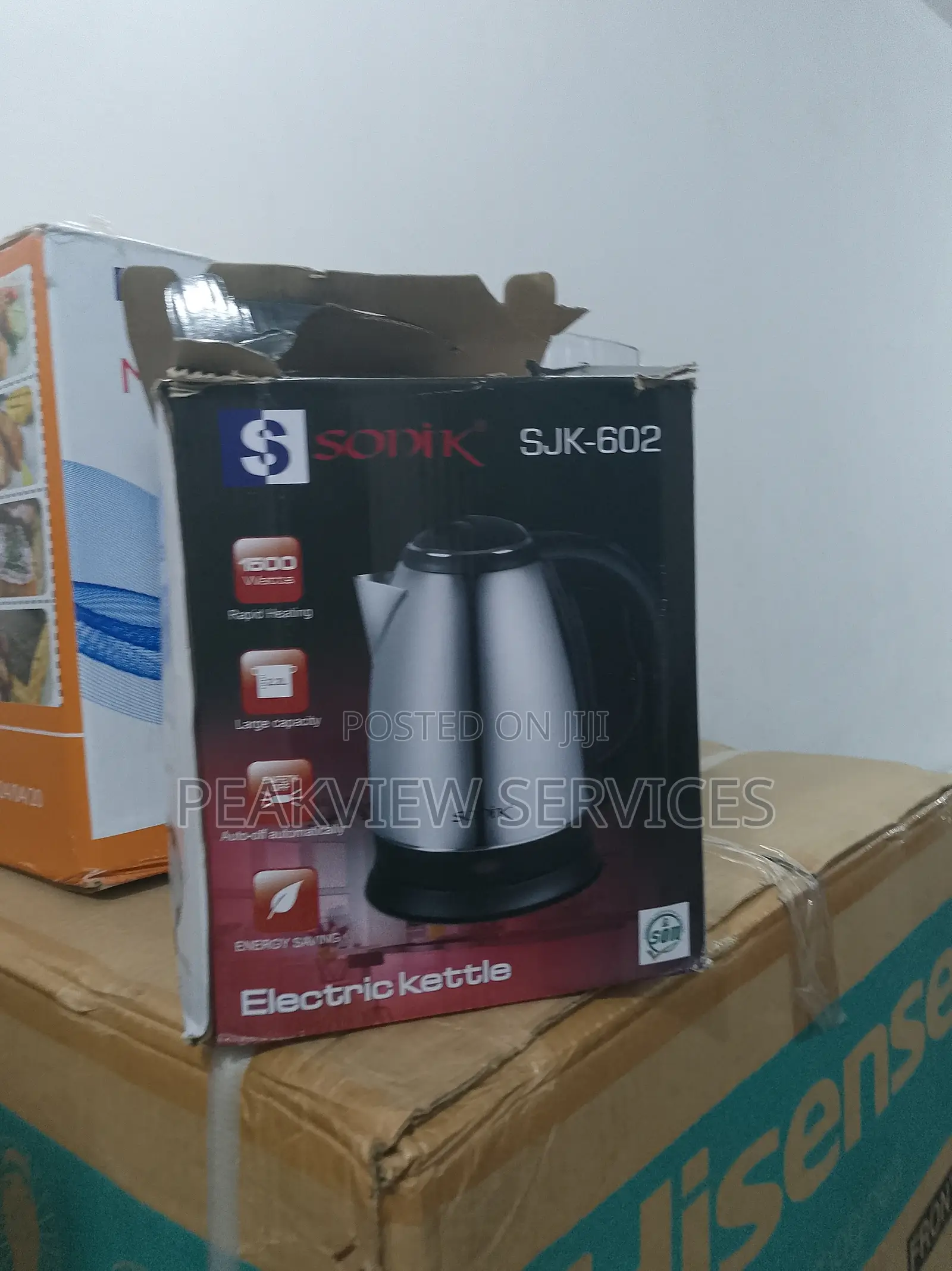 Sonik Electric Kettle - Quality Guaranteed, Hassle Free Use