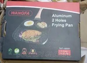 Alumininum 2 Holes Frying Pan