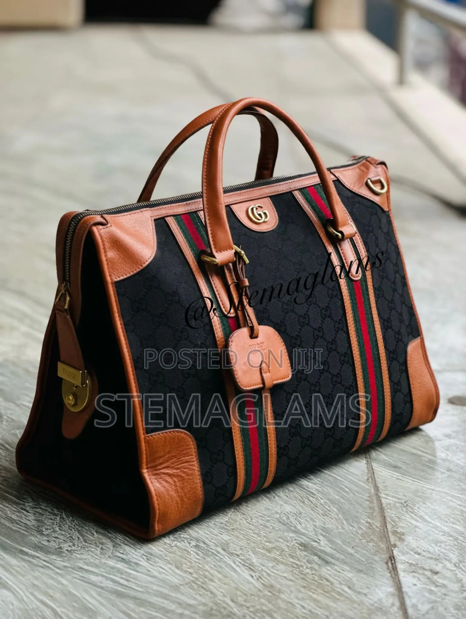 Gucci Mini Travel Bag, Quilted Design