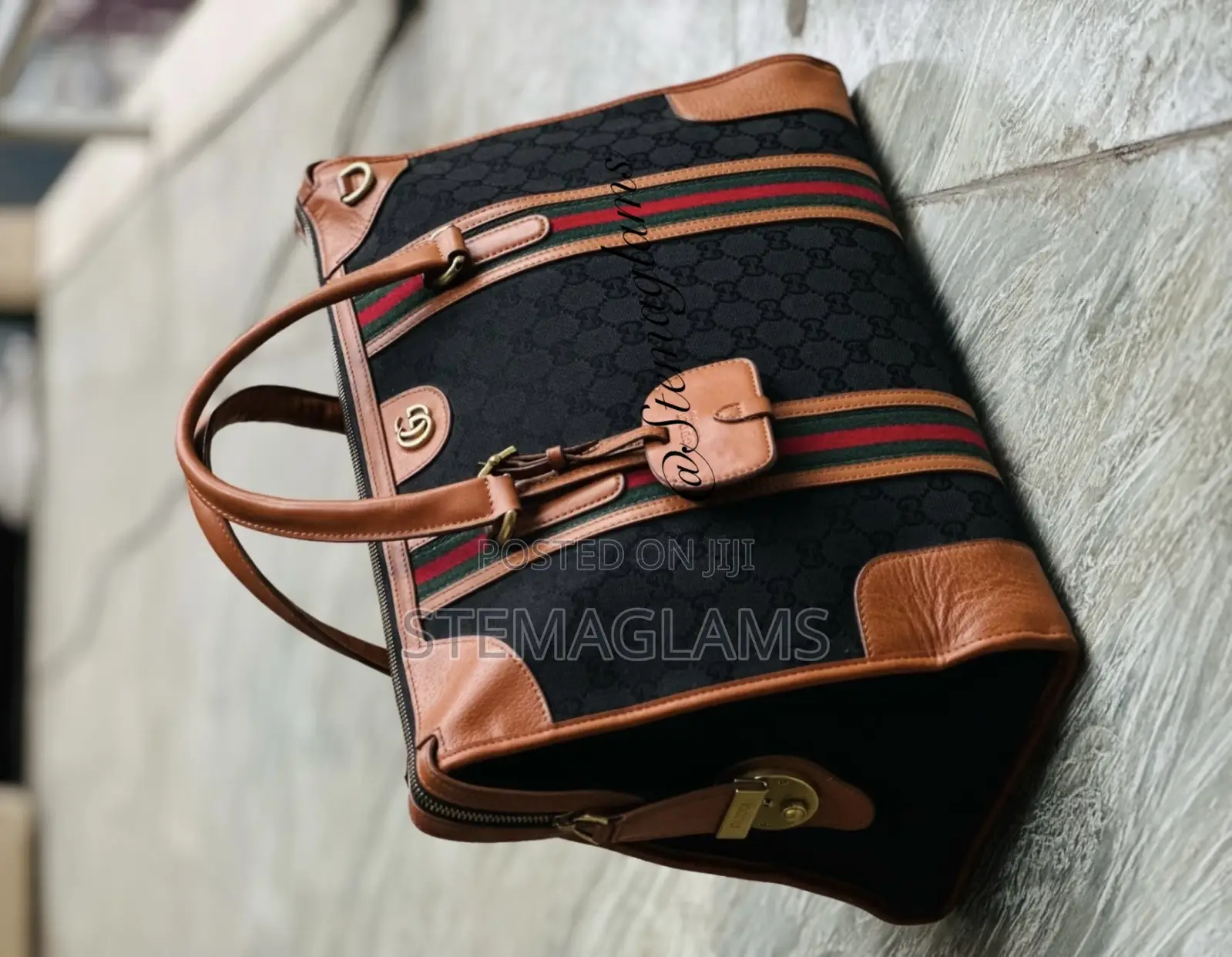 Gucci Mini Travel Bag, Quilted Design