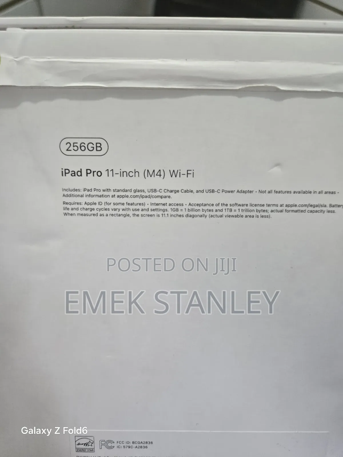 New Apple iPad Pro 11 (2024) 256 GB Gray