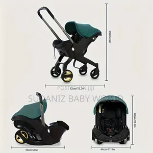 Next Generation 4 in 1 Carseat Stroller ,Green.