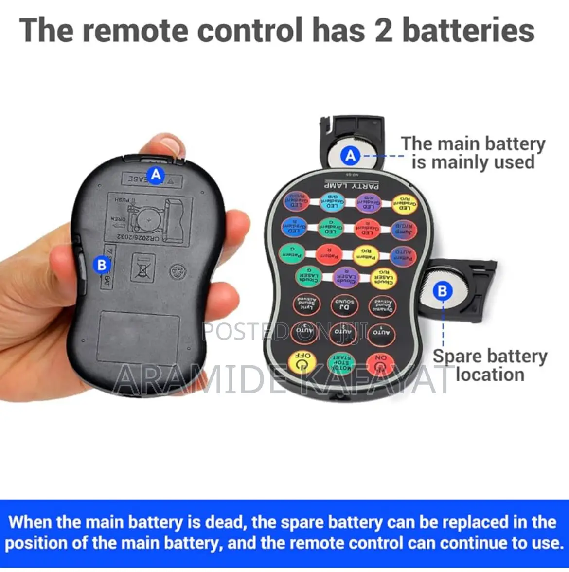 Rechargeable Laser Party Light