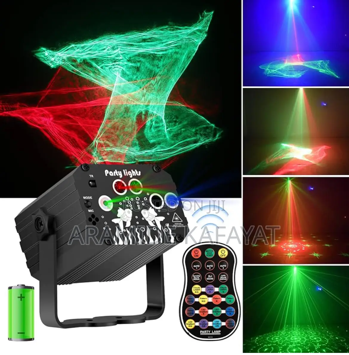 Rechargeable Laser Party Light