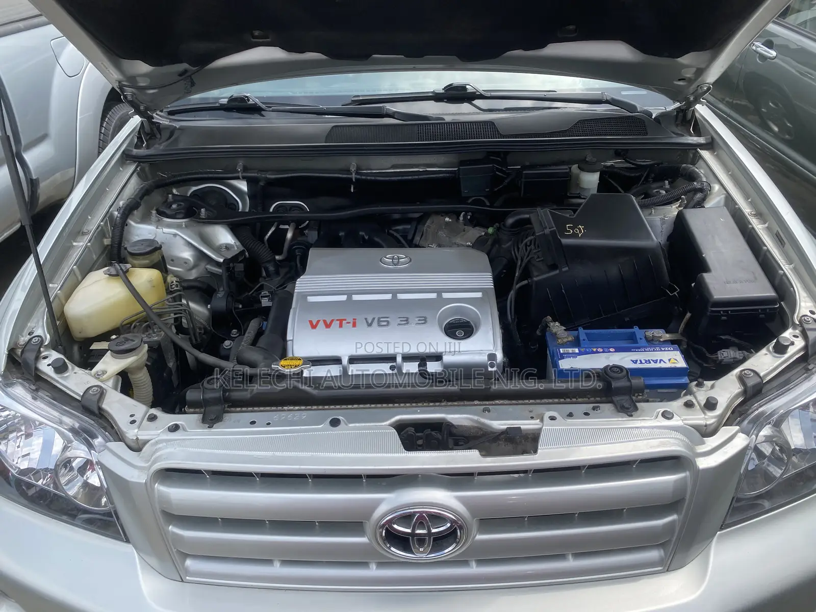 Toyota Highlander Limited V6 2005 Silver