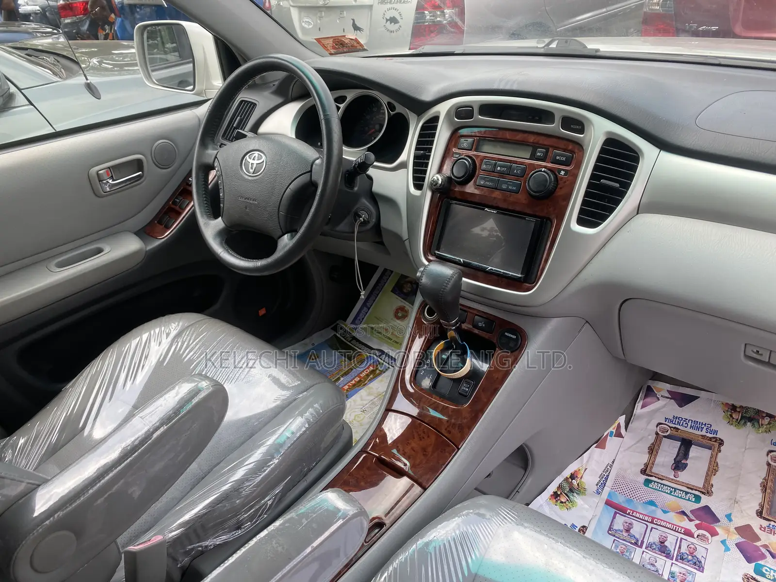 Toyota Highlander Limited V6 2005 Silver