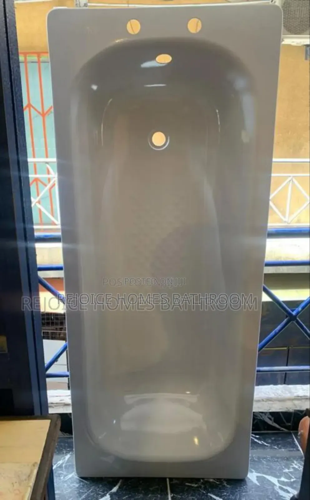 White Quality Enamel/Iron Bath