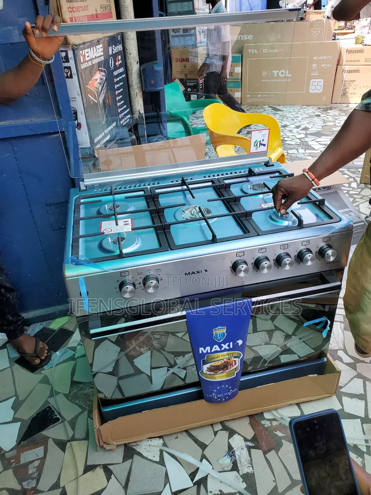 5burner Maxi Style