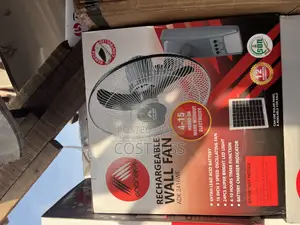 Andrakk Rechargeable 16'' Wall Fan With Remote Control