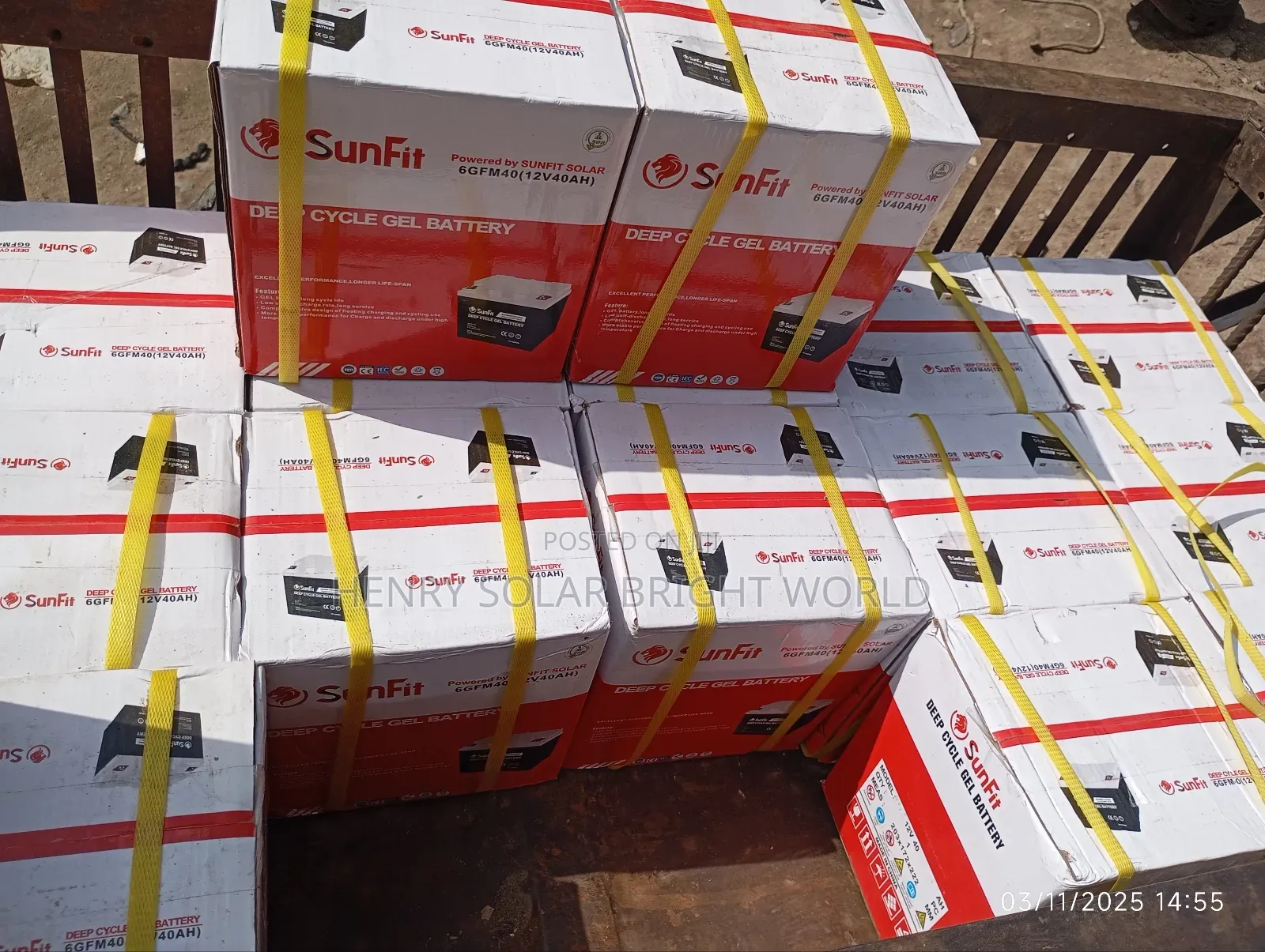 Sunfit 12v 40ah Battery