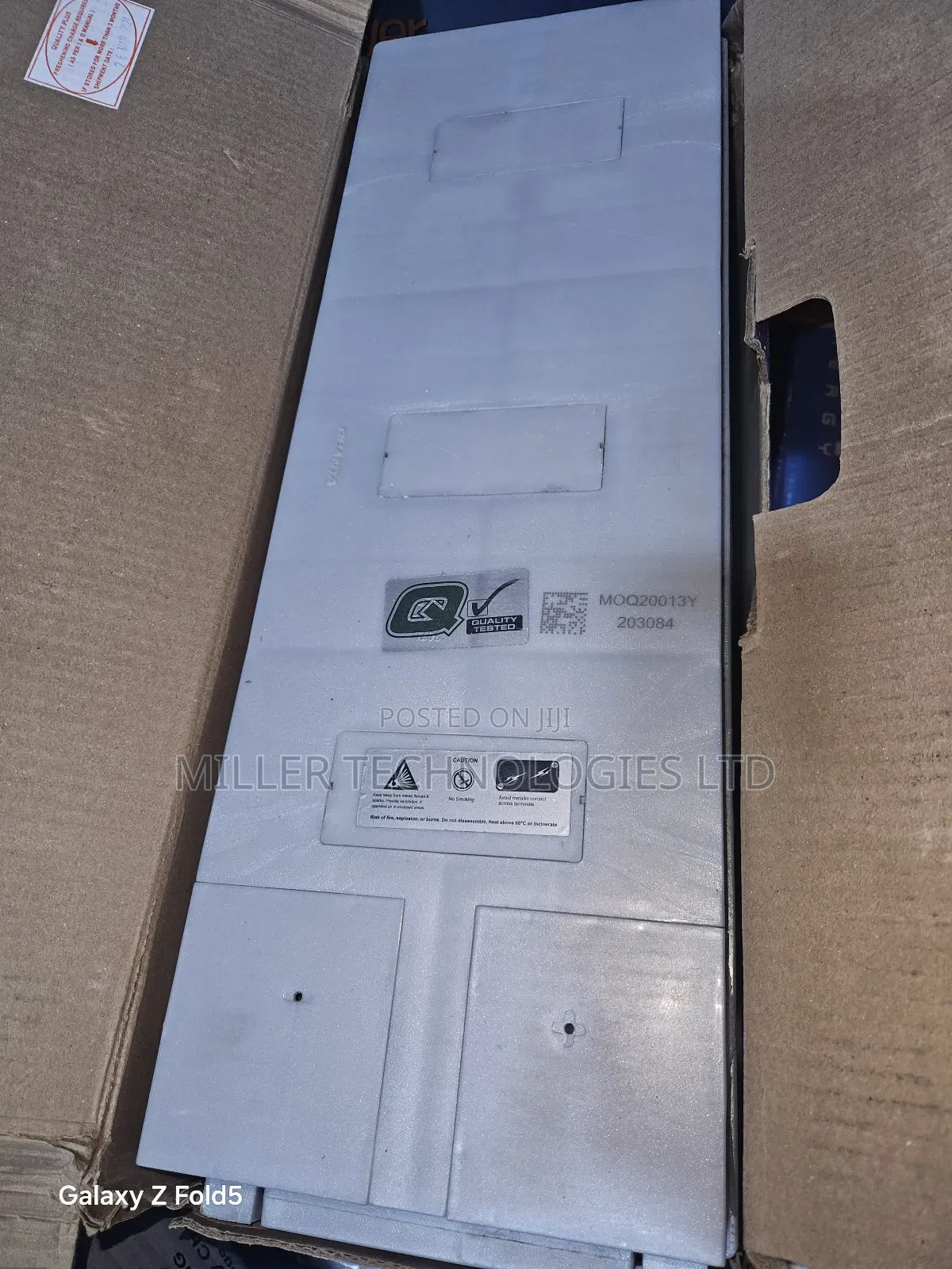 200ah 12v Amaron Quanta to Power Ac and Fridge