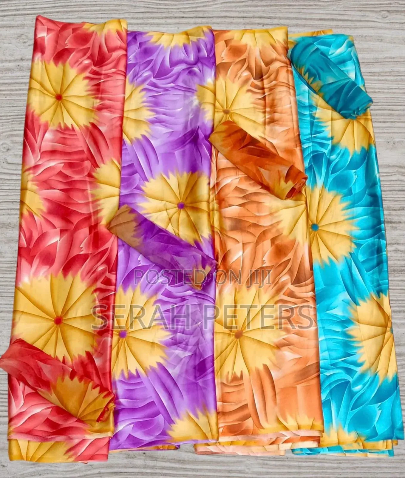 Adire Silk and Chiffon