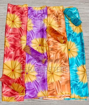 Adire Silk and Chiffon