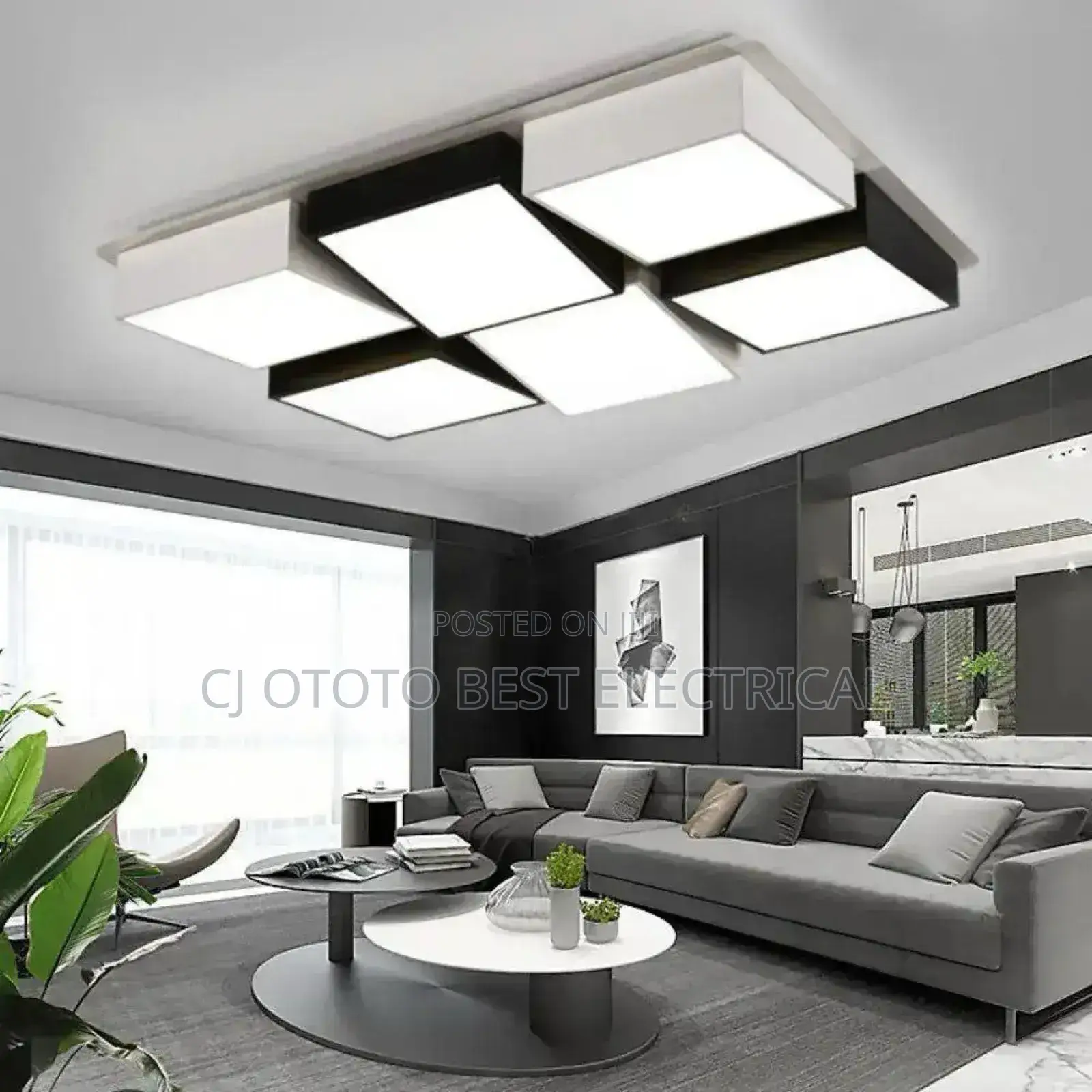 Led Massive Interiors Luxury Light, for Living Room