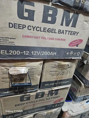 GBM Dry Cell 200ah 12v