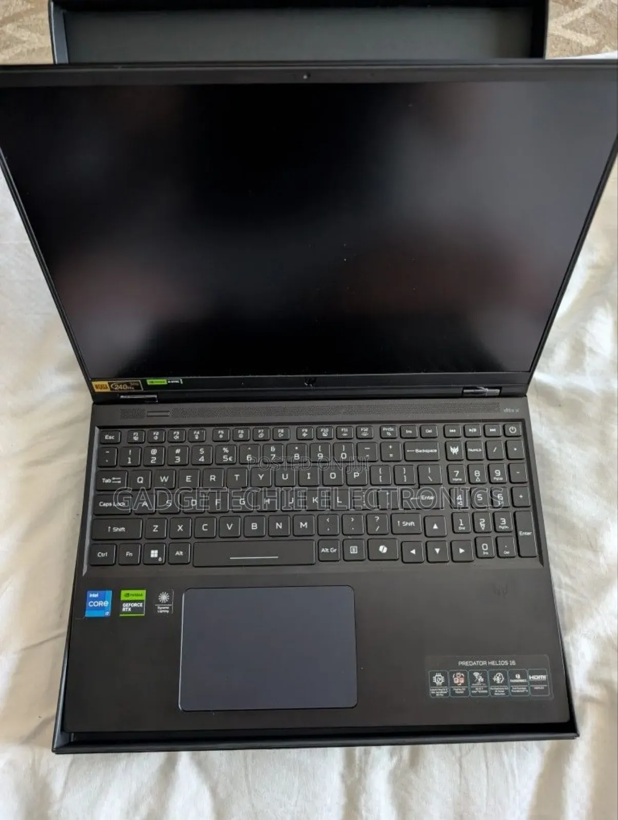 New Laptop Acer Predator Helios 16 16GB Intel Core I7 SSD 1T