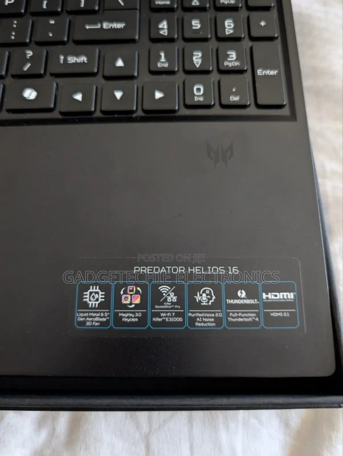 New Laptop Acer Predator Helios 16 16GB Intel Core I7 SSD 1T