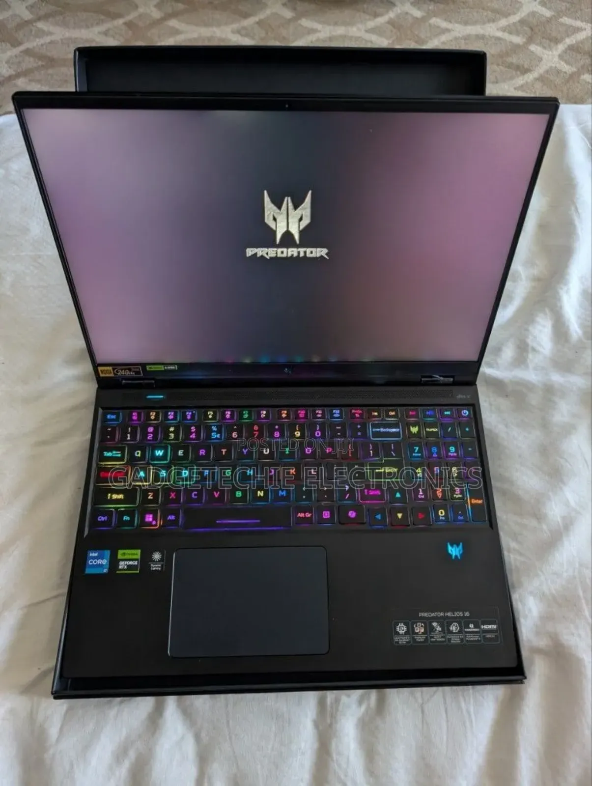 New Laptop Acer Predator Helios 16 16GB Intel Core I7 SSD 1T