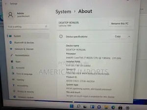 Laptop Dell Latitude 7490 8GB Intel Core I7 SSD 256GB
