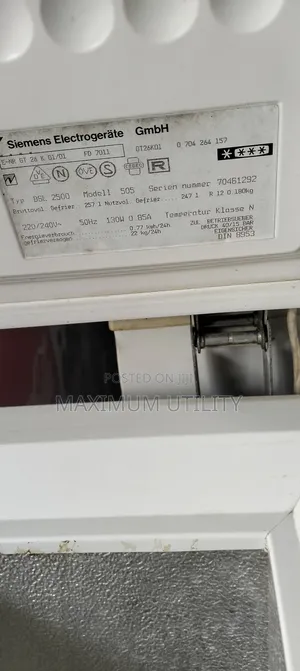 Siemens 2 Thick Body Layers German Freezer