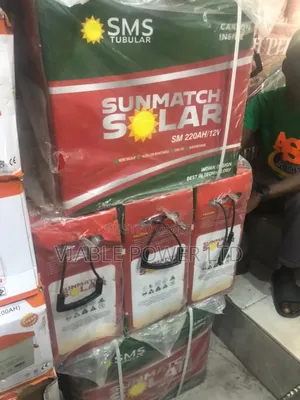 220amps SMS Tubular Battery Solar