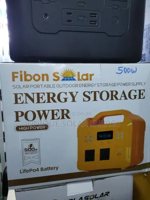 Fibon Solar 500w Solar Generator