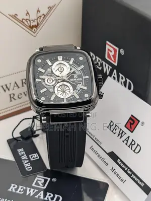 Reward Rubber Chronograph Waterproof Wristwatch