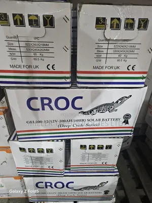 Croc Dry Cell 200ah 12v Battery