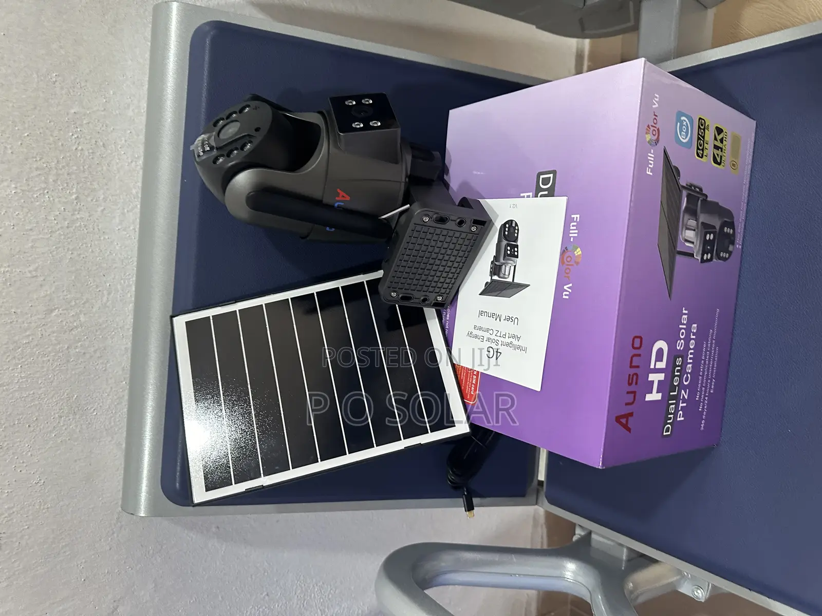PTZ Solar Camera Panel