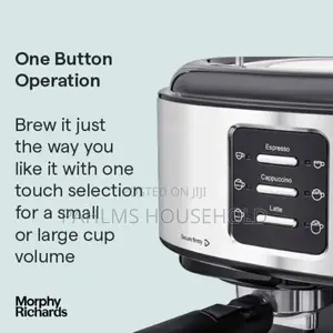 Morphy Richards 15 Bar Pressure Cappuccino, Espresso Machine
