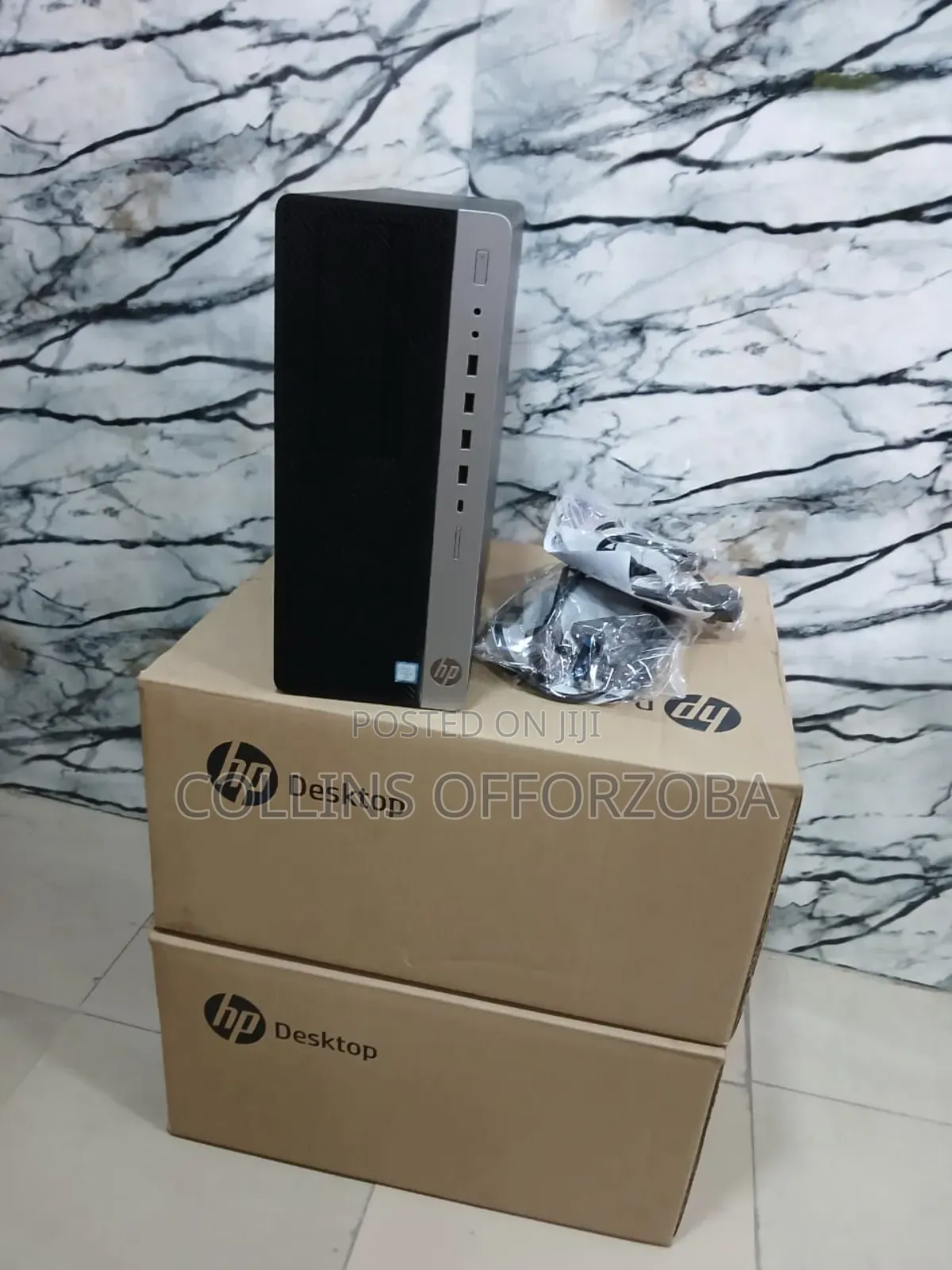 New Desktop Computer HP EliteDesk 800 G4 8GB Intel Core I5 SSD 256GB