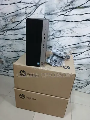 New Desktop Computer HP EliteDesk 800 G4 8GB Intel Core I5 SSD 256GB