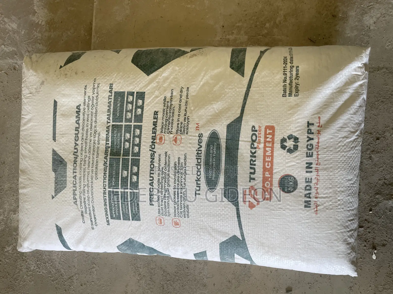 Pop White Cement 40kg