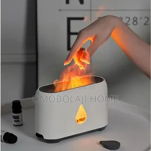 Flame Humidifier With Remote Control
