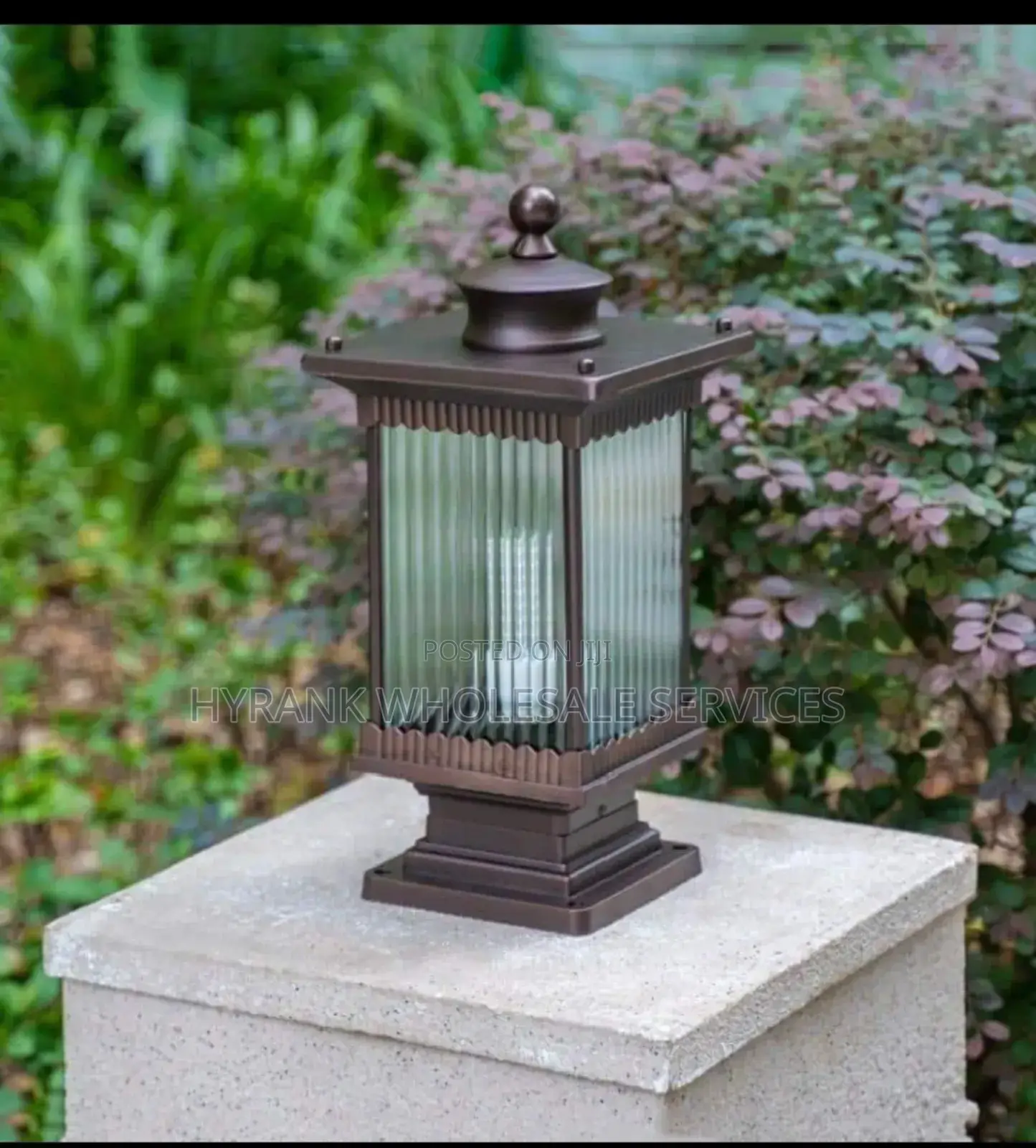 Cast Gate Light and Pillar Light
