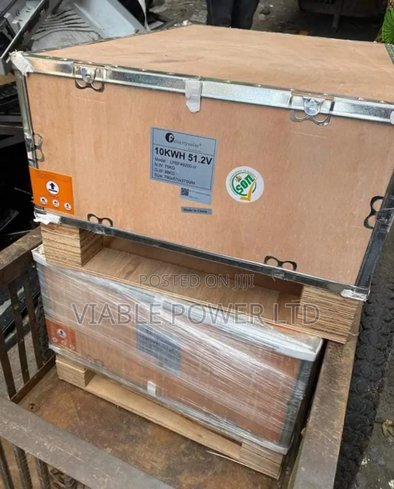 Felicity 10kwh Lithium Battery Available