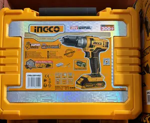 Ingco Lithium-Ion Cordless Hammer Drill 20v 10mm